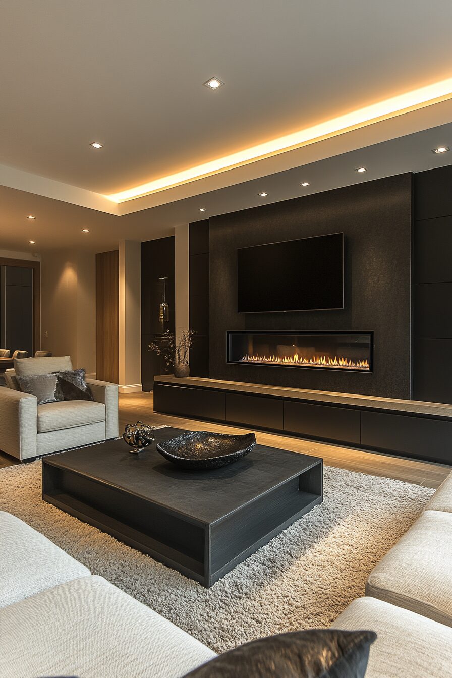 29 Modern Fireplace Ideas to Complement Any Room's Design 22 modern fireplace ideas