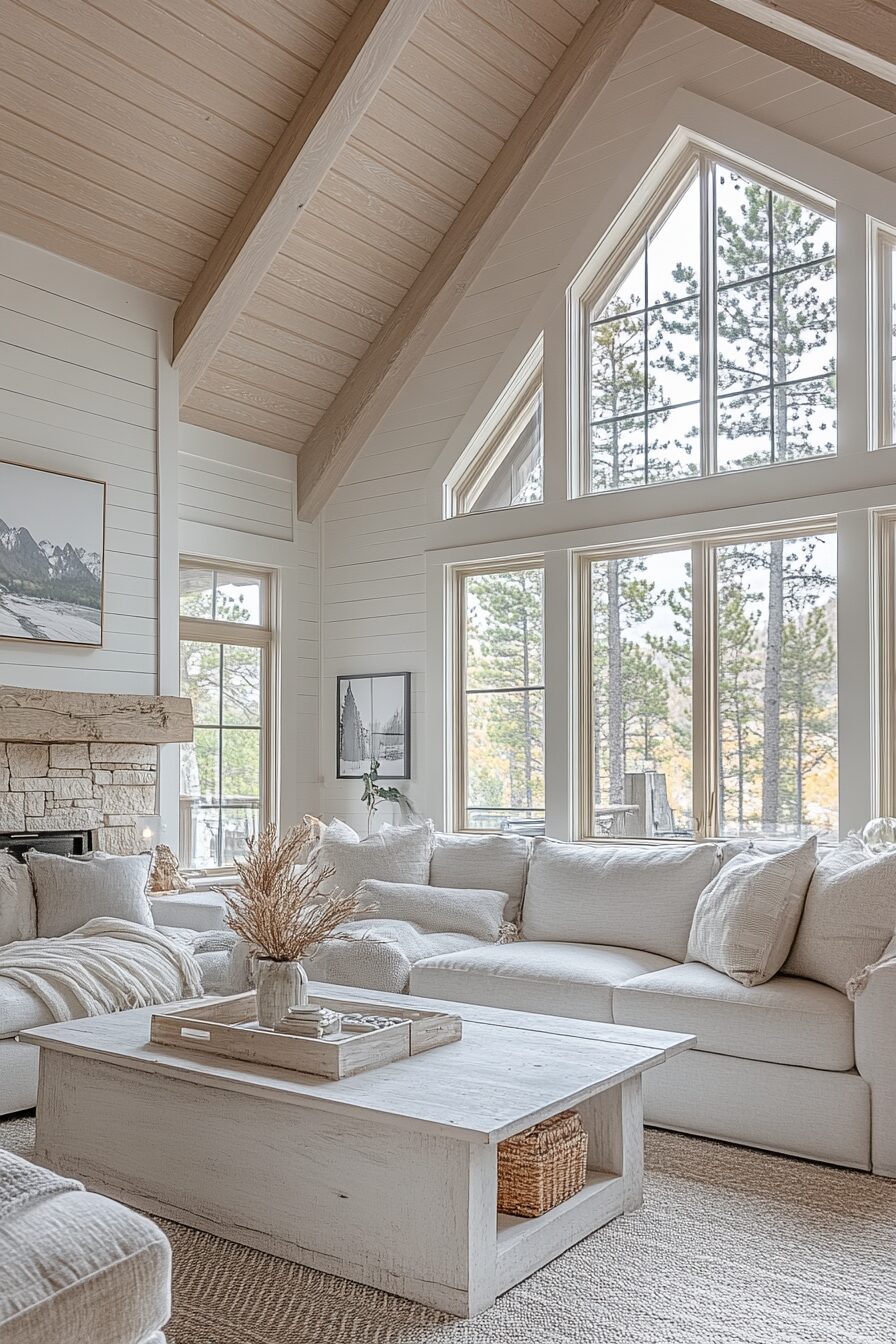 29 Little Cabin Living Room Ideas to Design a Beautiful and Functional Retreat 22 little cabin living room