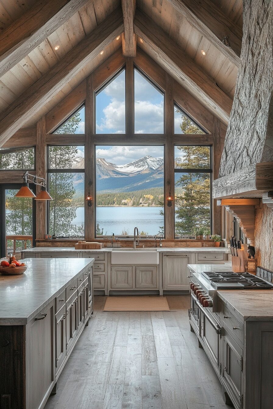 29 Little Cabin Kitchen Ideas to Bring Rustic Charm to Your Cooking Area 22 little cabin kitchen