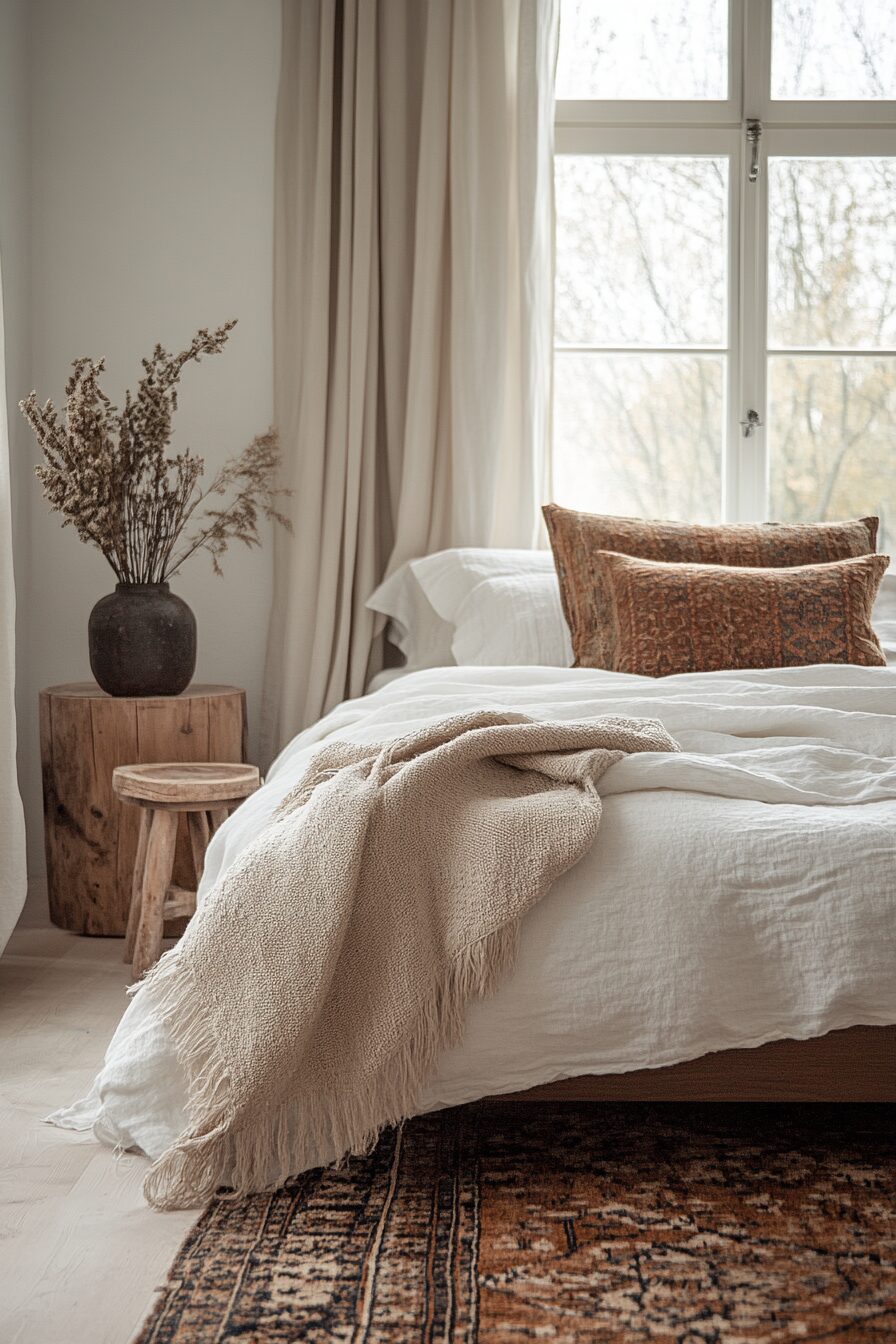 29 Minimalist Boho Bedroom Ideas to Embrace the Art of Simple Living 23 Minimalist Boho Bedroom Ideas