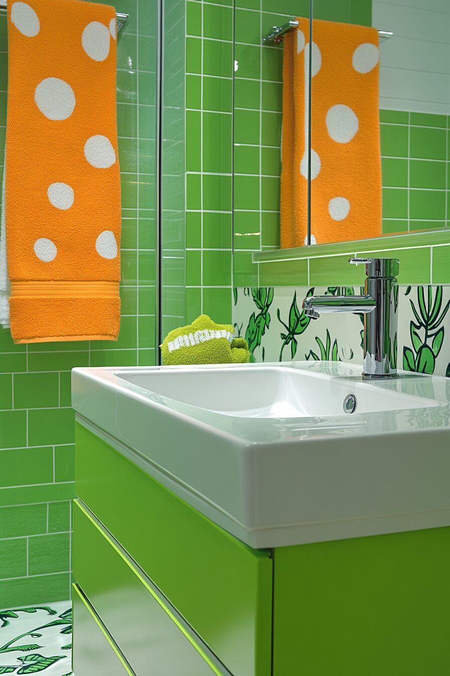 29 Green Bathroom Ideas to Create a Serene and Beautiful Bathroom Environment 23 green bathroom