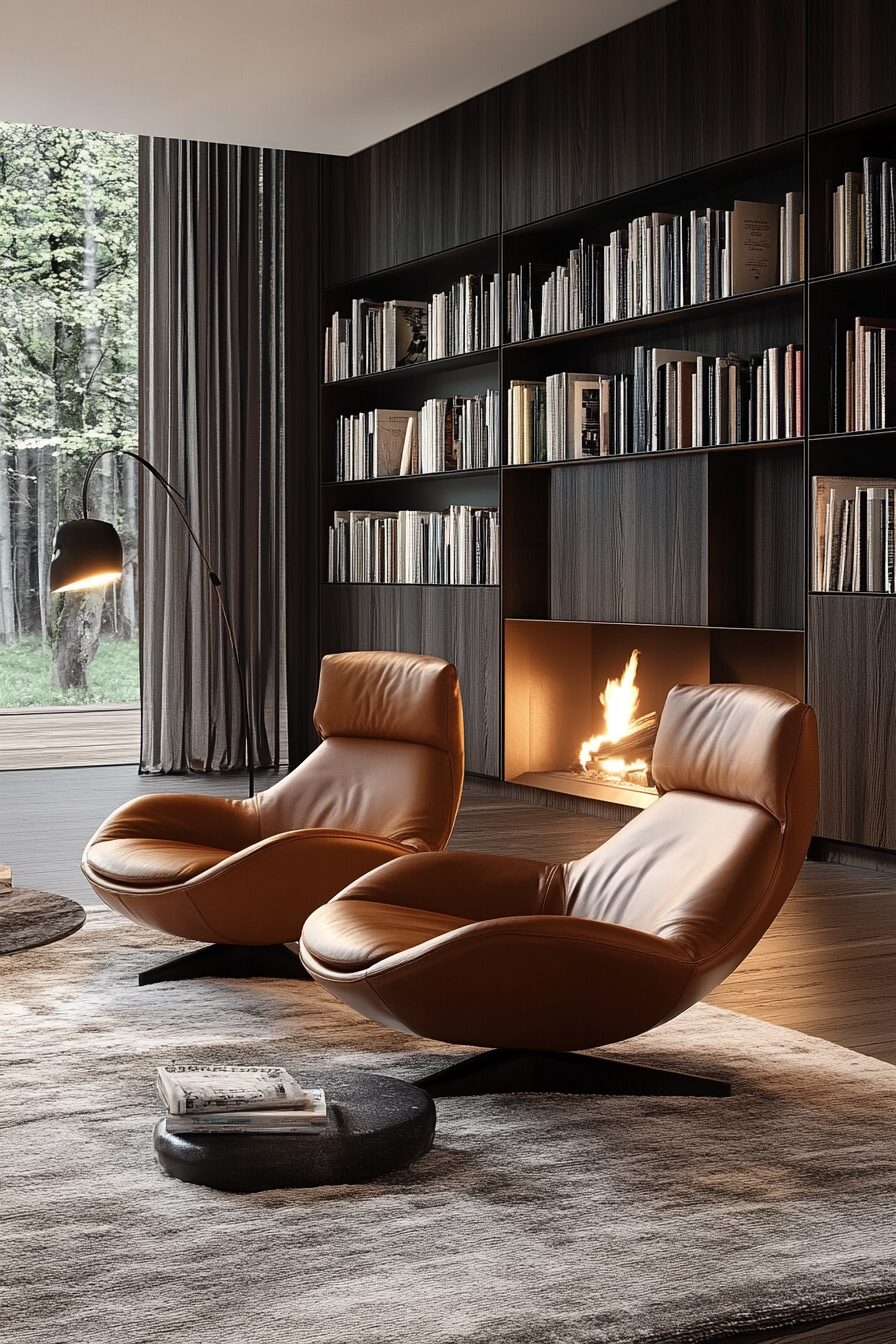 29 Cozy Home Library Ideas to Design a Space You’ll Never Want to Leave 23 Cozy home library