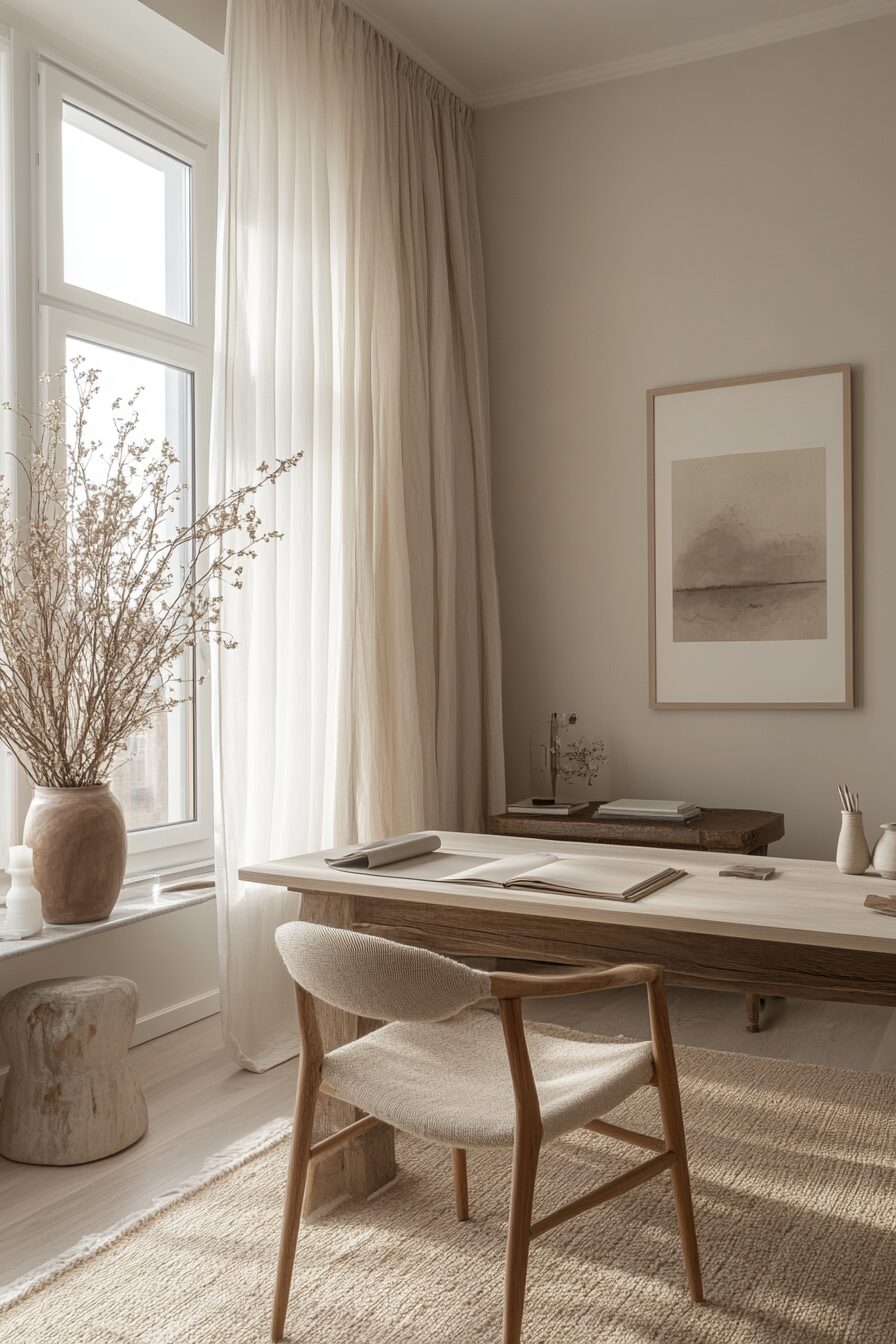 29 Elegant Home Office Ideas to Add Timeless Style and Practicality to Your Office 23 Elegant home office