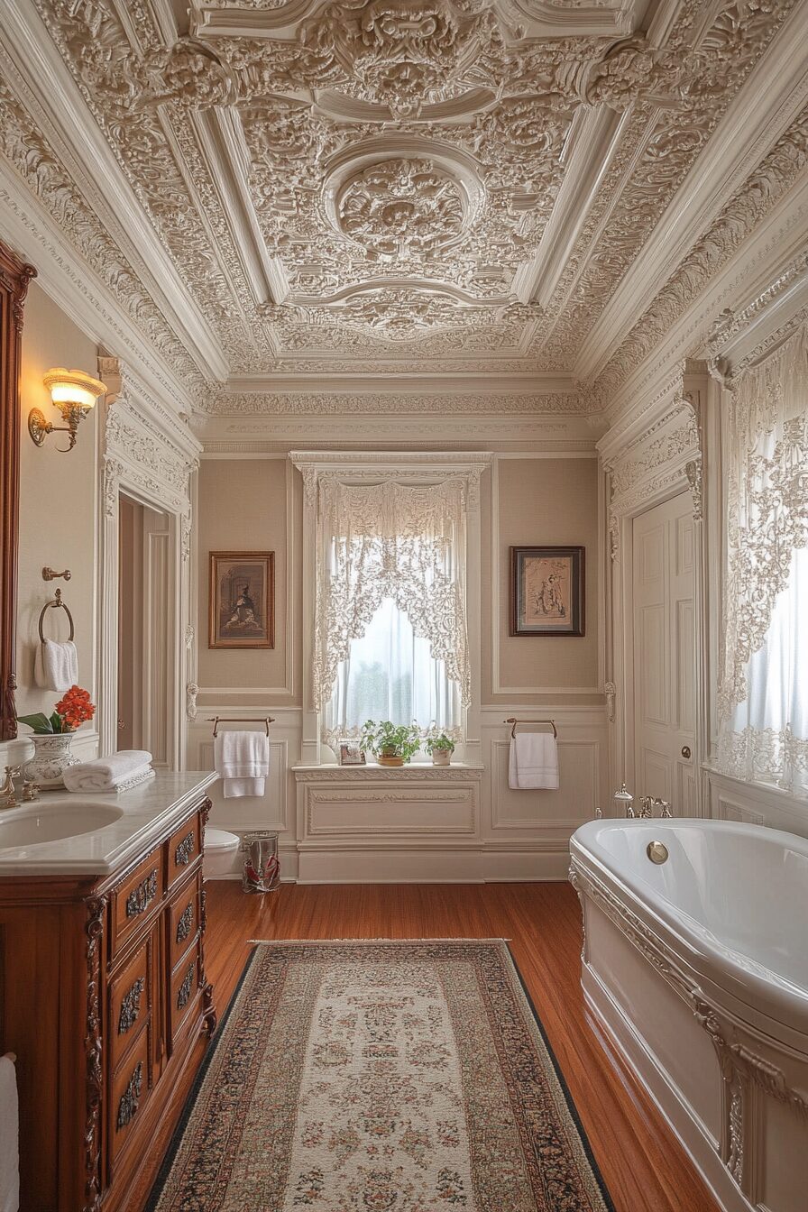 29 Victorian Bathroom Ideas to Create a Beautifully Vintage Retreat 24 Victorian Bathroom Ideas