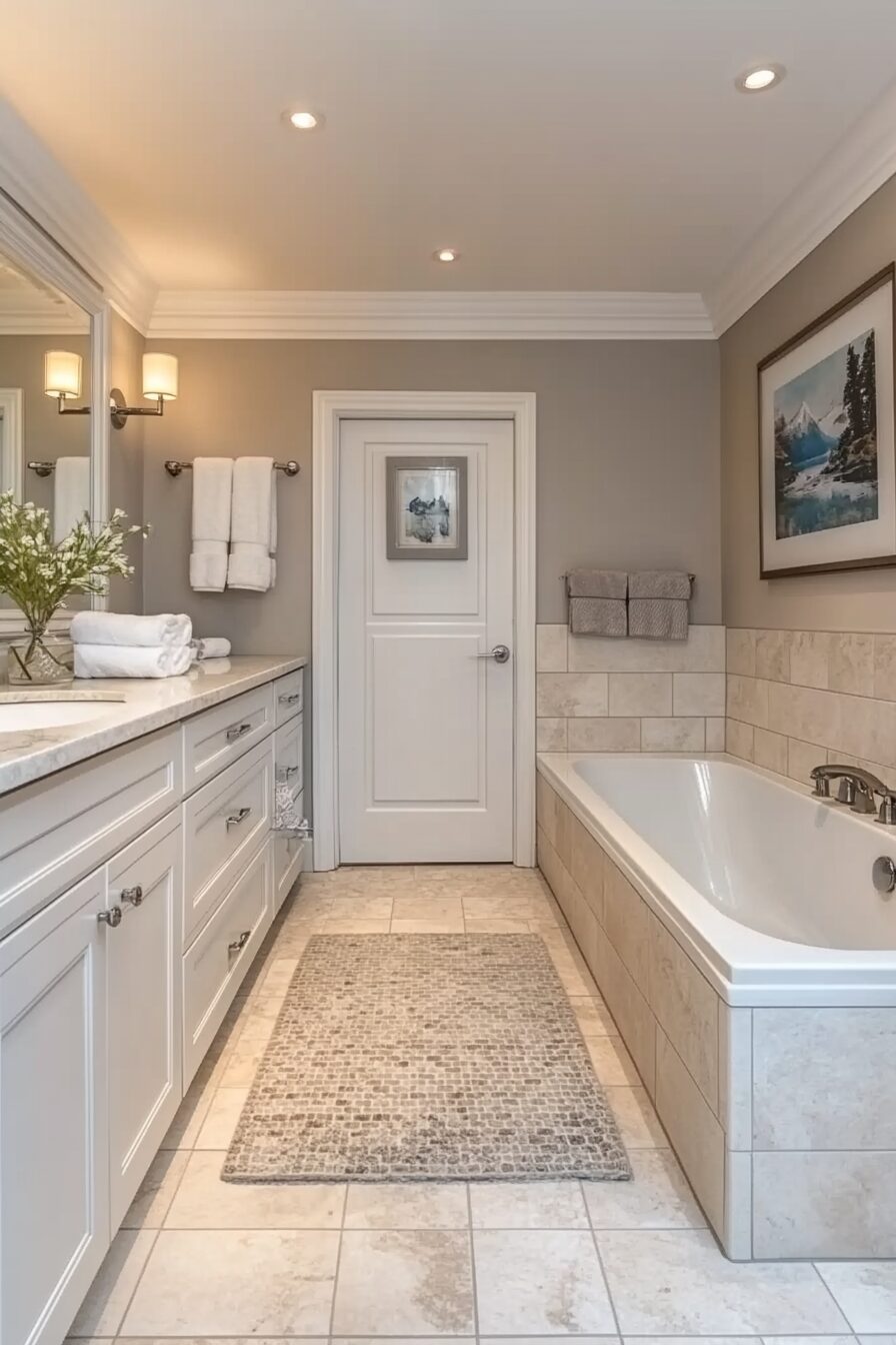 29 Small Bathroom with Tub Ideas to Maximize Space Without Sacrificing Style 24 small bathroom with tub
