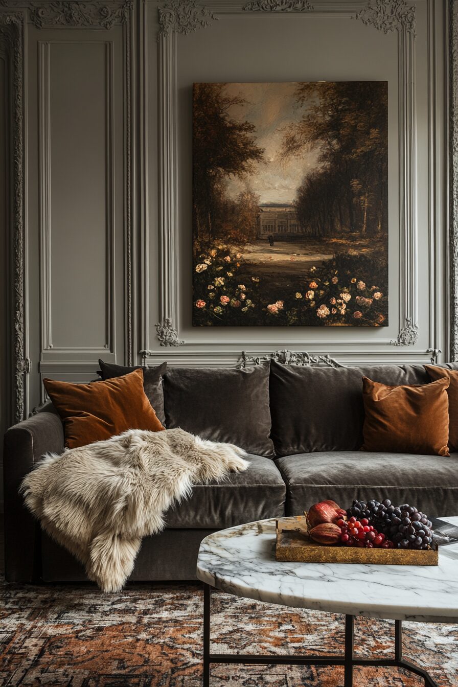 29 Dark Grey Sofa Living Room Ideas to Infuse Your Home with Modern Elegance 24 Dark grey sofa living room