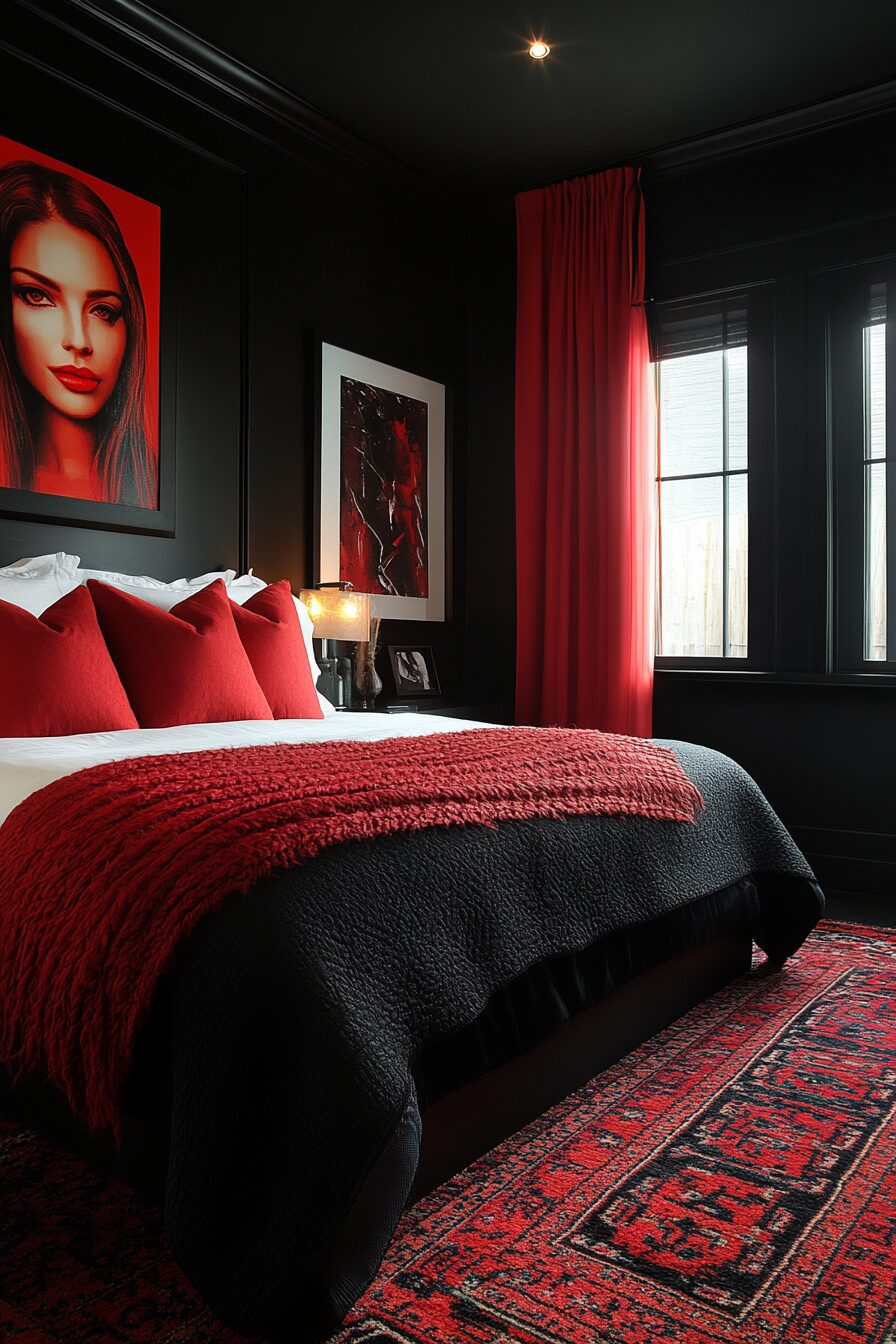 29 Black Bedroom Ideas to Create a Calming and Elegant Bedroom Vibe 25 black bedroom