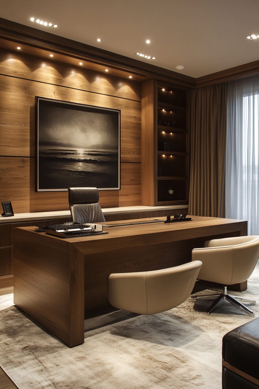 29 Elegant Home Office Ideas to Add Timeless Style and Practicality to Your Office 25 Elegant home office