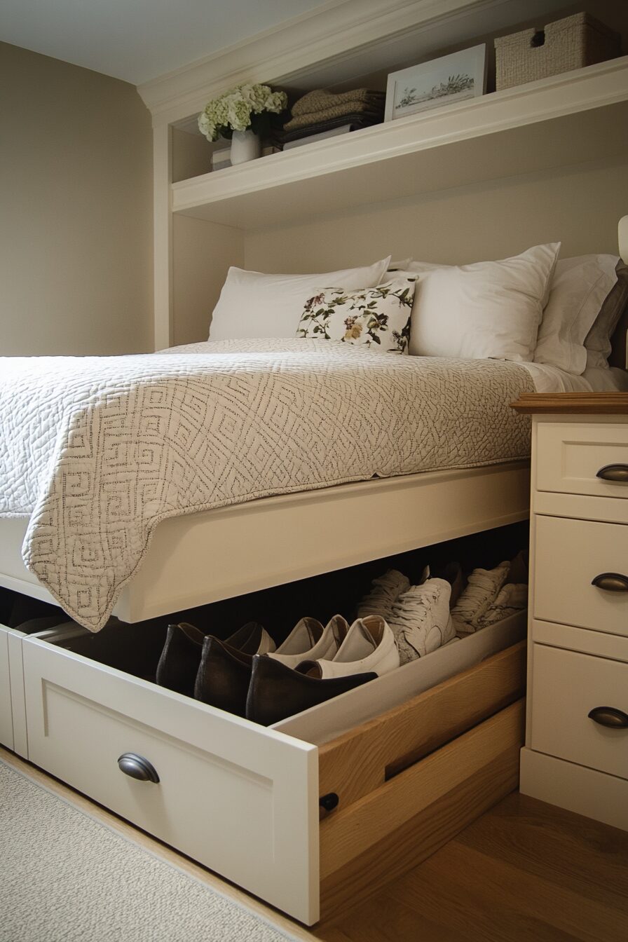29 Tiny Bedroom Aesthetic Ideas That Will Make Your Room Feel Bigger 25 Tiny Bedroom Aesthetic