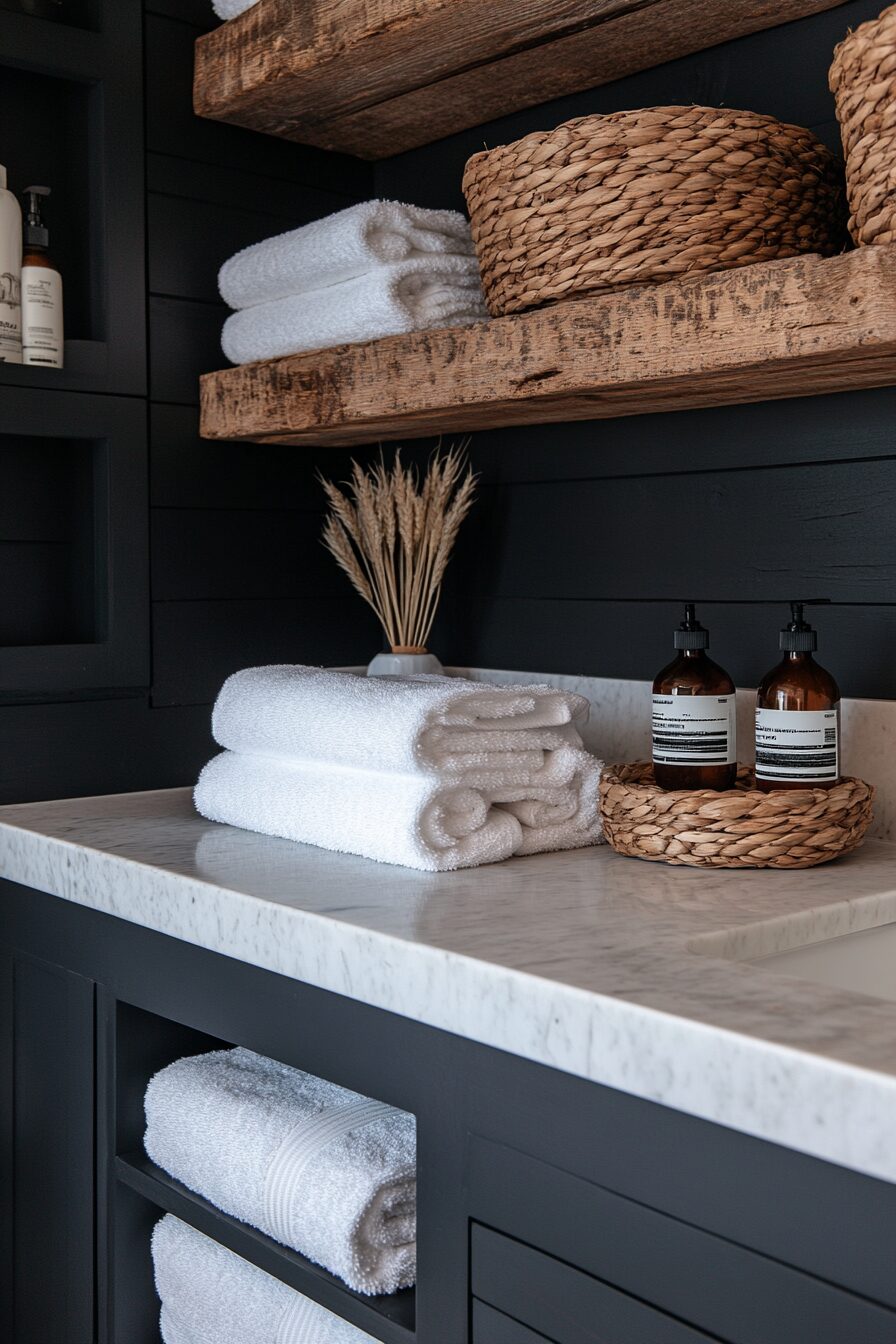 29 Black Bathroom Ideas for a Bold and Luxurious Bathroom Transformation 26 black bathroom