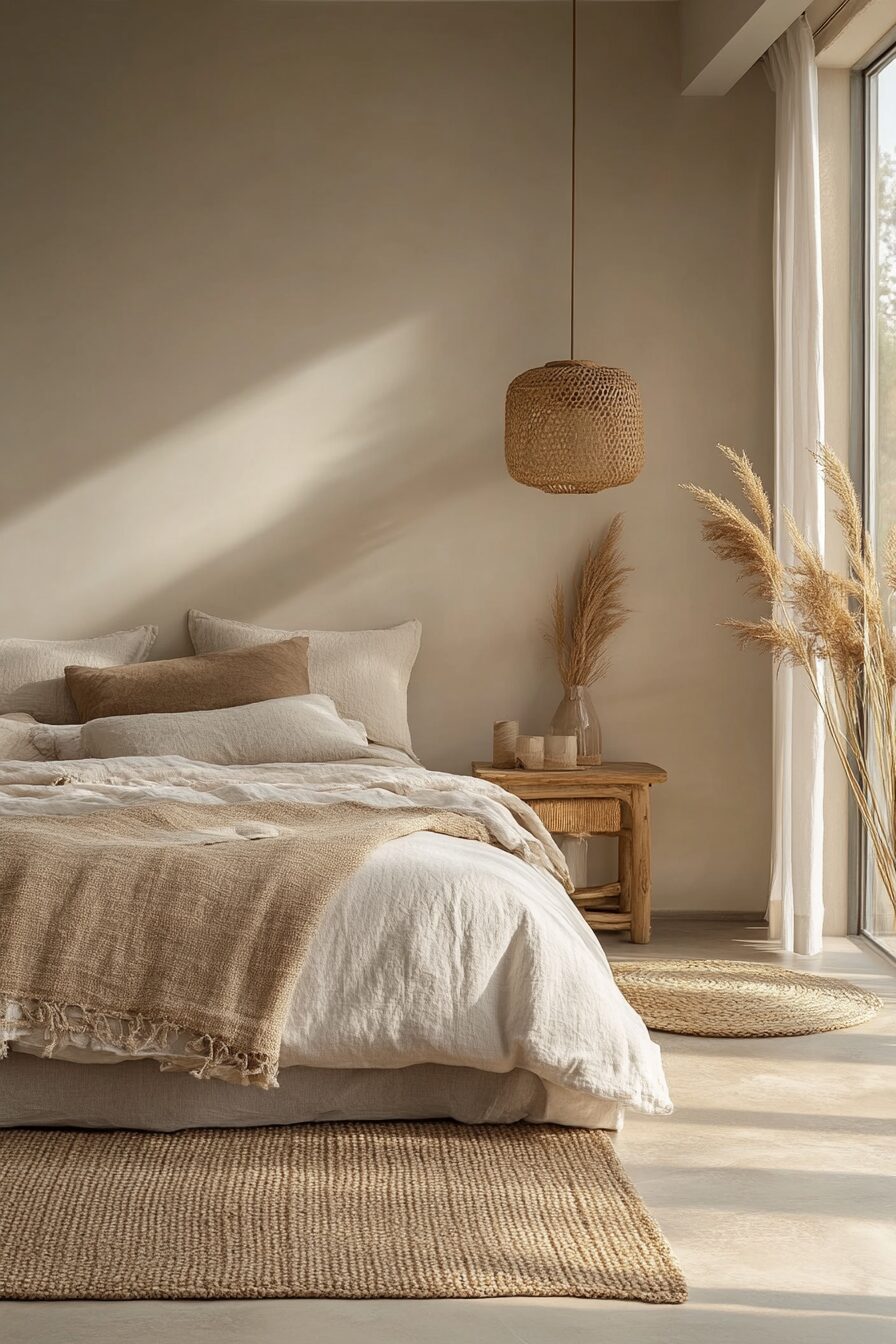 29 Minimalist Boho Bedroom Ideas to Embrace the Art of Simple Living 26 Minimalist Boho Bedroom Ideas