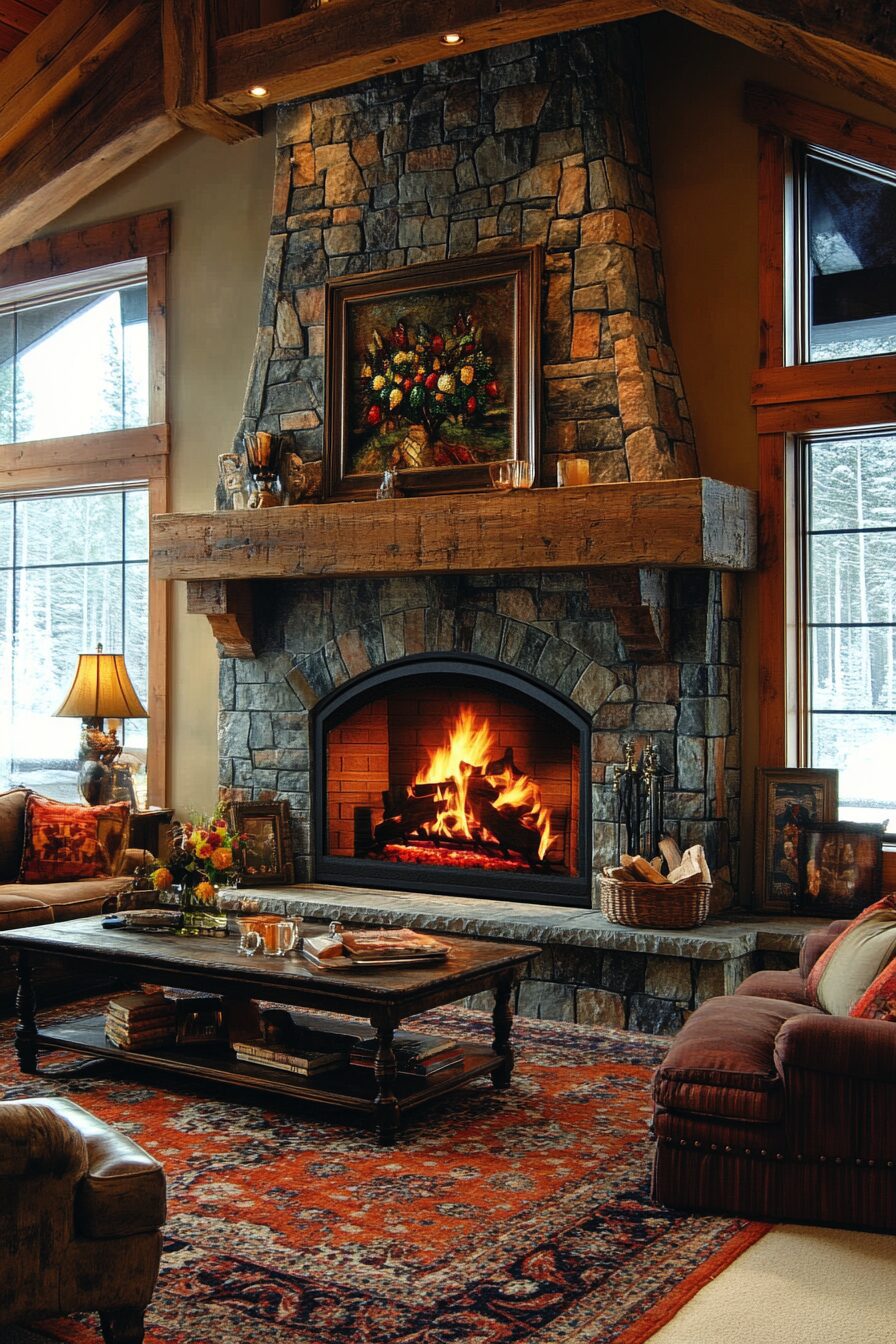 29 Fireplace Interior Ideas for Creating a Bold and Beautiful Centerpiece 26 Fireplace Interior Ideas