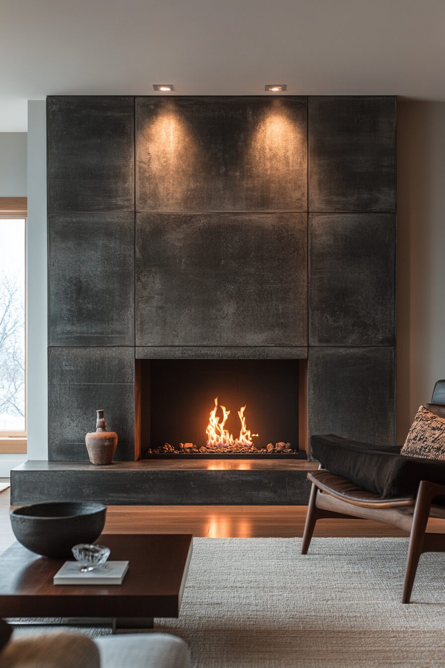 29 Modern Fireplace Ideas to Complement Any Room's Design 26 modern fireplace ideas