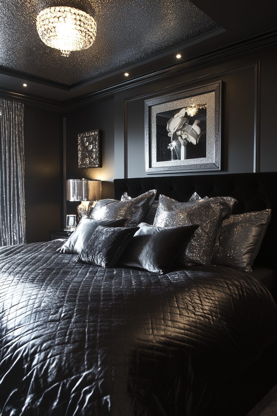 29 Black Bedroom Ideas to Create a Calming and Elegant Bedroom Vibe 26 black bedroom