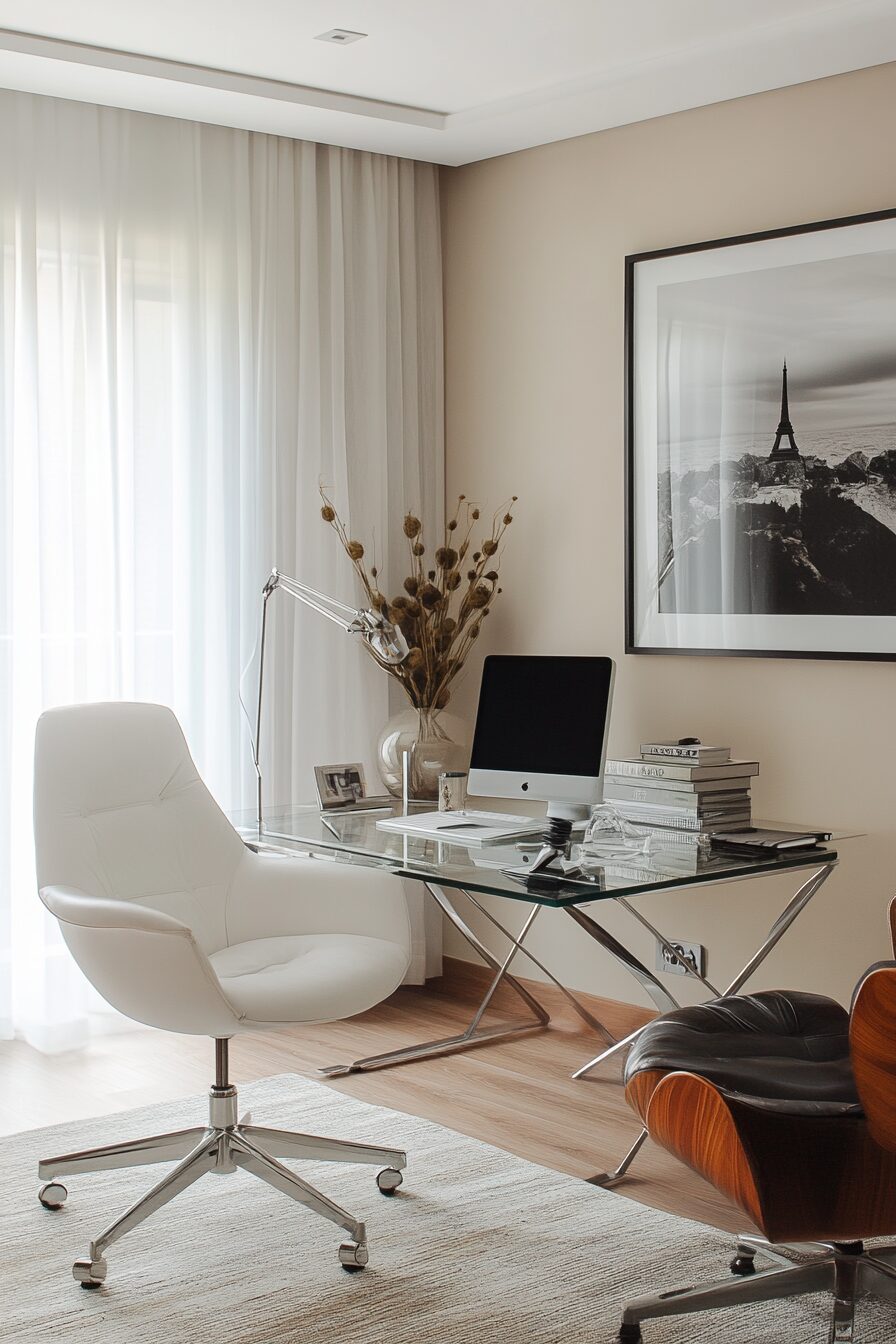 29 Elegant Home Office Ideas to Add Timeless Style and Practicality to Your Office 26 Elegant home office