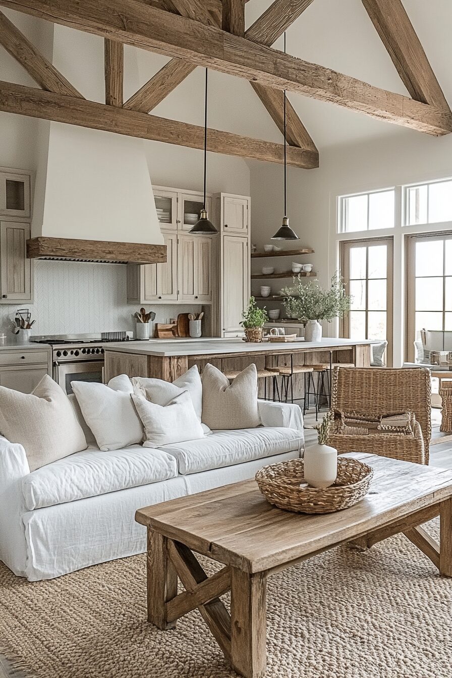 29 Farmhouse Interiors to Elevate Your Home with Vintage Charm 27 Farmhouse Interiors