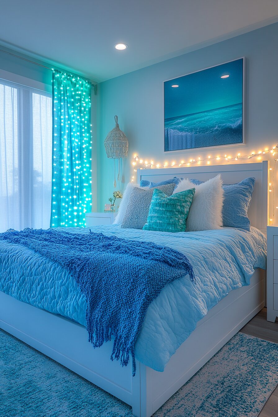 29 Boho Fairy Lights Bedroom Ideas to Create a Beautiful, Ethereal Bedroom 27 boho fairy lights bedroom ideas