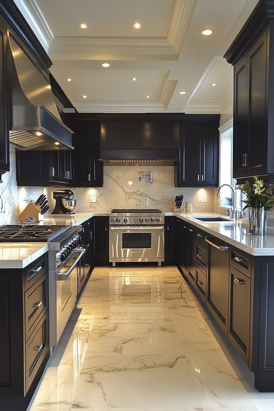 29 Dark Green Kitchen Cabinets to Bring Color and Character to Your Cooking Space 27 dark green kitchen cabinets