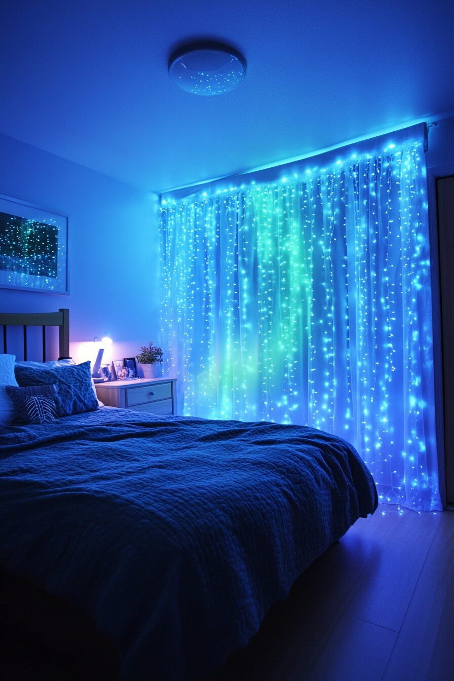 29 Boho Fairy Lights Bedroom Ideas to Create a Beautiful, Ethereal Bedroom 28 boho fairy lights bedroom ideas