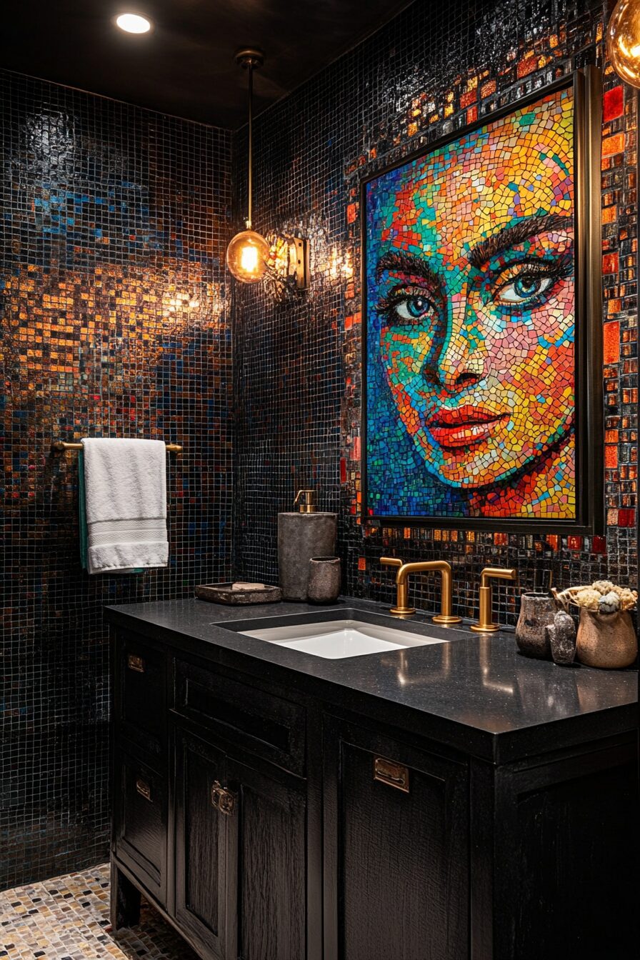 29 Black Bathroom Ideas for a Bold and Luxurious Bathroom Transformation 28 black bathroom