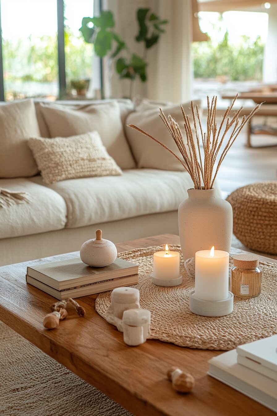 29 Coffee Table Decor Ideas to Enhance Your Living Room Aesthetic 28 coffee table decor ideas