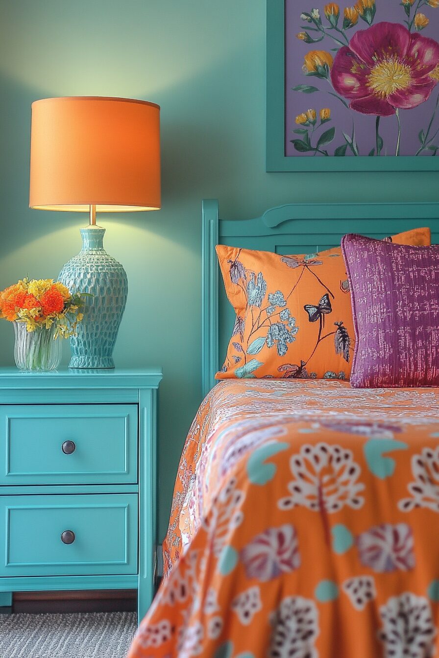 29 Colorful Eclectic Bedroom Ideas to Bring Joy and Energy into Your Home 28 Colorful Eclectic Bedroom