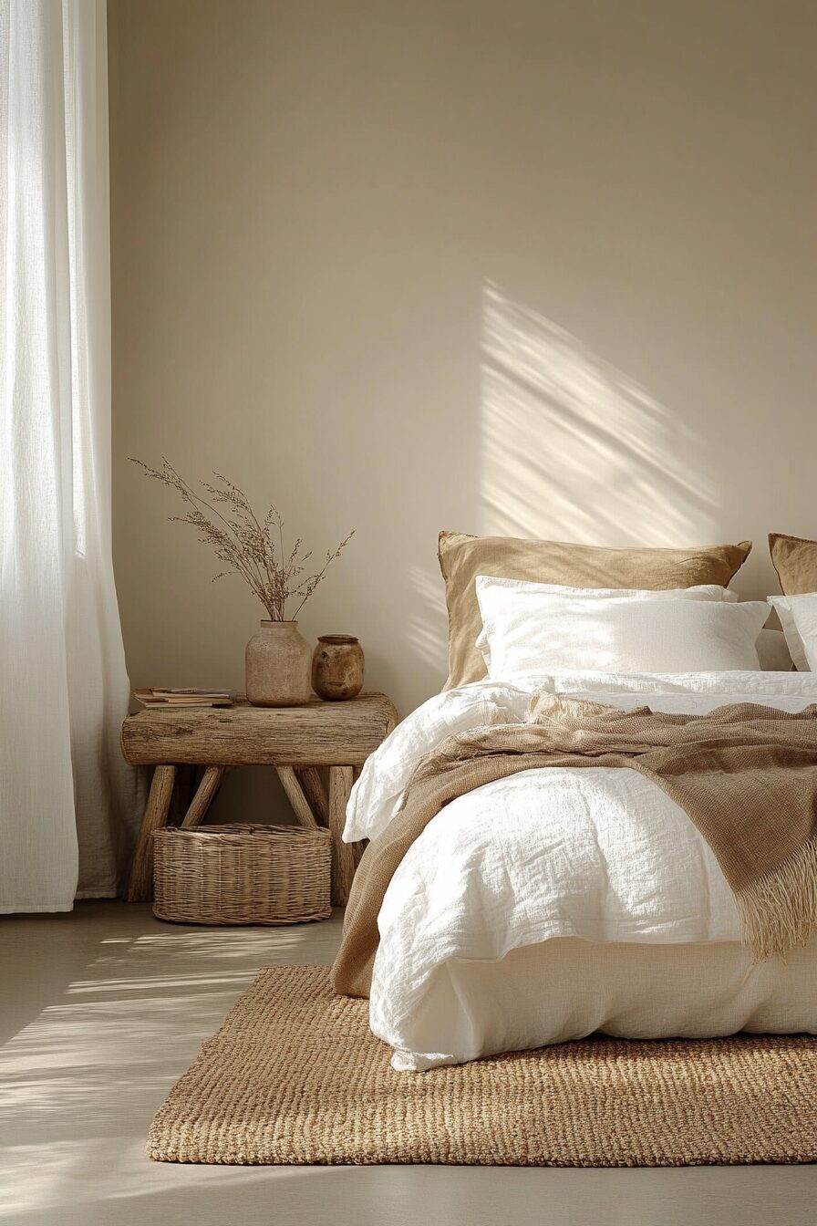 29 Minimalist Boho Bedroom Ideas to Embrace the Art of Simple Living 28 Minimalist Boho Bedroom Ideas