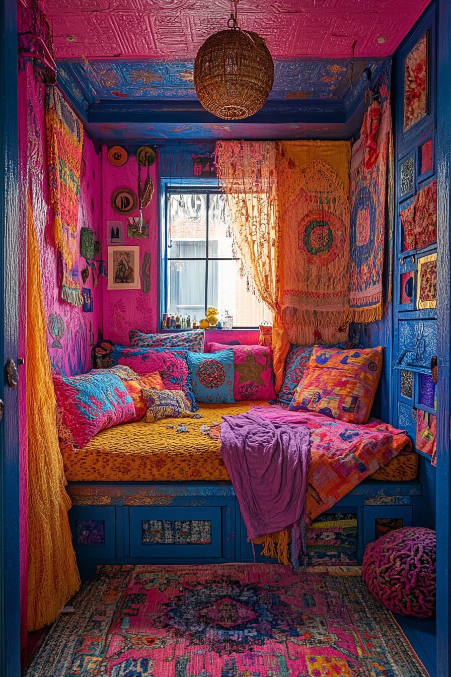 29 Small Maximalist Bedroom Ideas for a Fun and Eclectic Bedroom Makeover 29 Small Maximalist Bedroom
