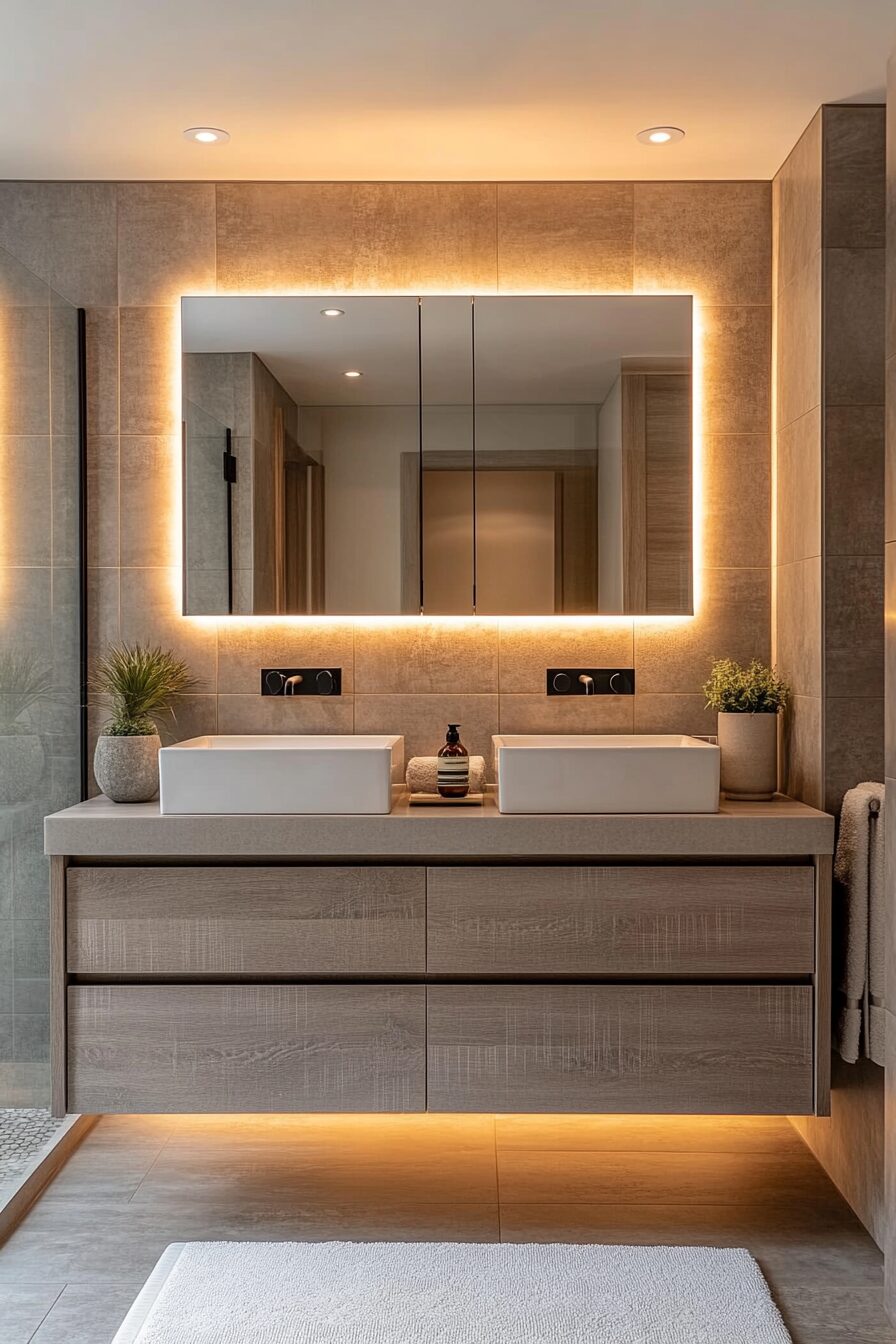 29 Double Sink Bathroom Vanity Ideas to Fit Any Bathroom Size or Style 3 double sink bathroom vanity