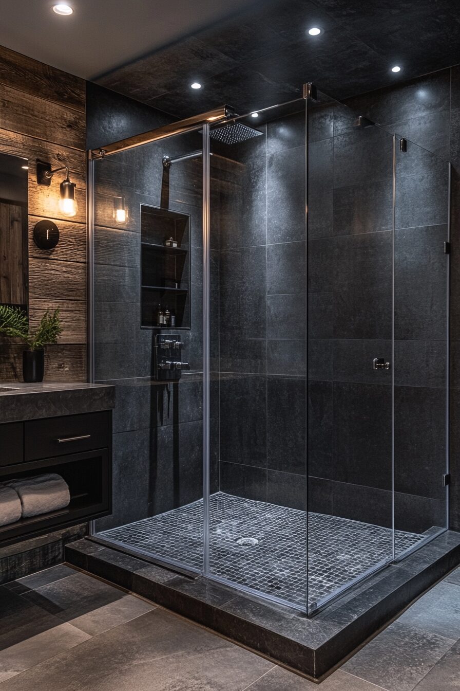 29 Black Bathroom Ideas for a Bold and Luxurious Bathroom Transformation 3 black bathroom