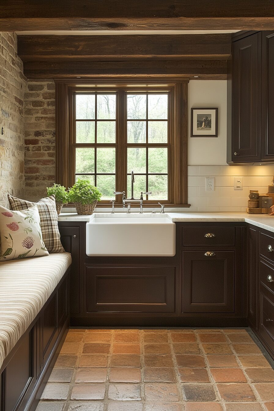 19 Brown Kitchen Cabinets for a Cozy and Timeless Kitchen Makeover 3 brown kitchen cabinets