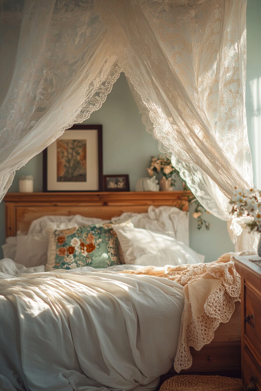 29 Boho Bedroom with Canopy Ideas for a Relaxing, Enchanting Bedroom Makeover 3 Boho Bedroom with Canopy