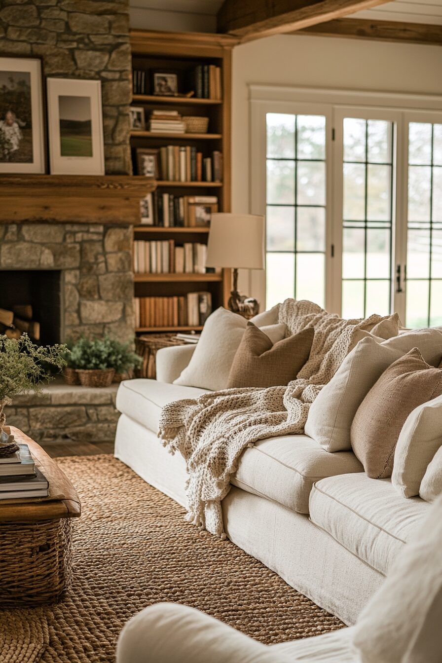 29 Farmhouse Interiors to Elevate Your Home with Vintage Charm 4 Farmhouse Interiors