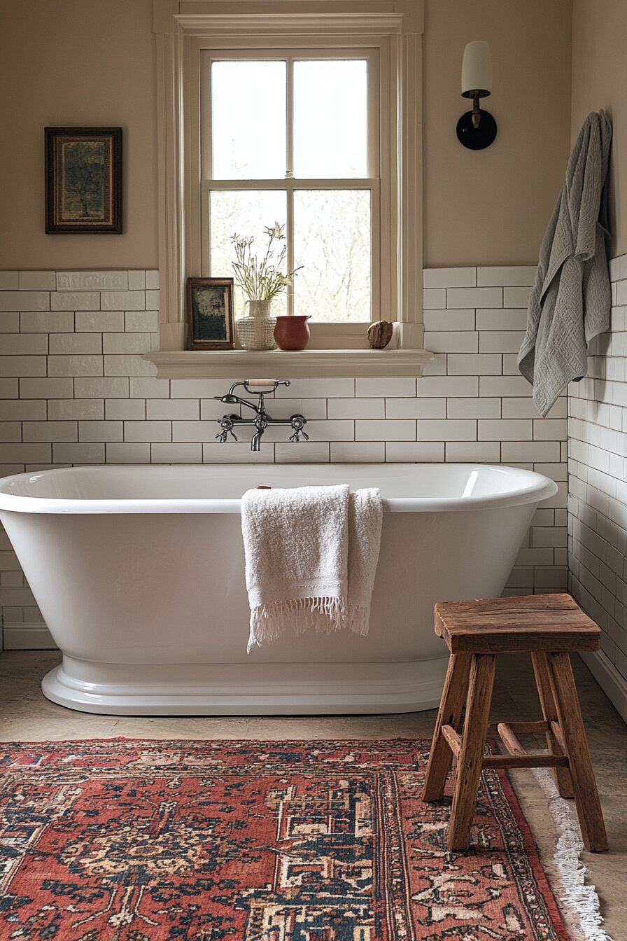 29 Small Bathroom with Tub Ideas to Maximize Space Without Sacrificing Style 4 small bathroom with tub