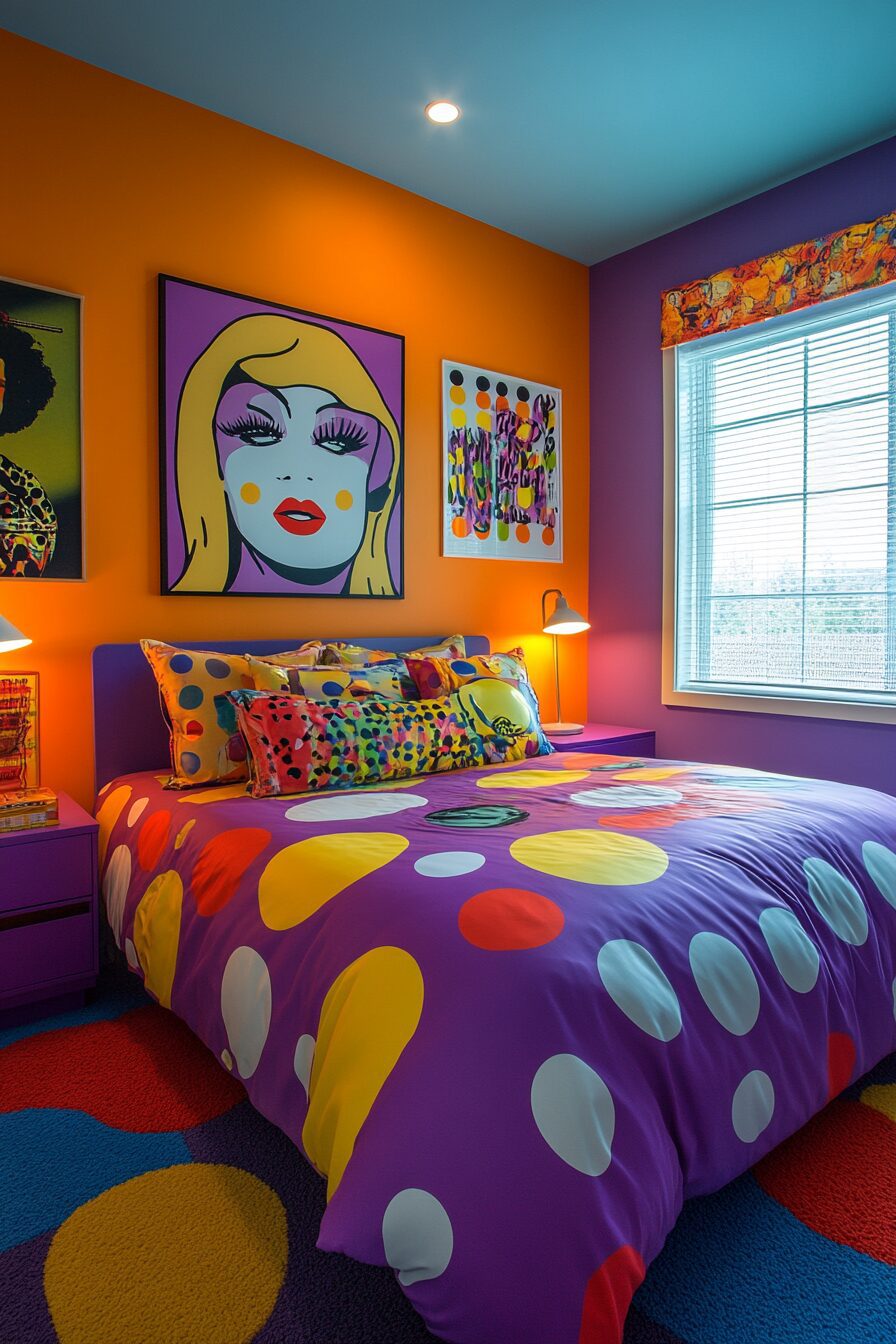 29 Colorful Eclectic Bedroom Ideas to Bring Joy and Energy into Your Home 4 Colorful Eclectic Bedroom