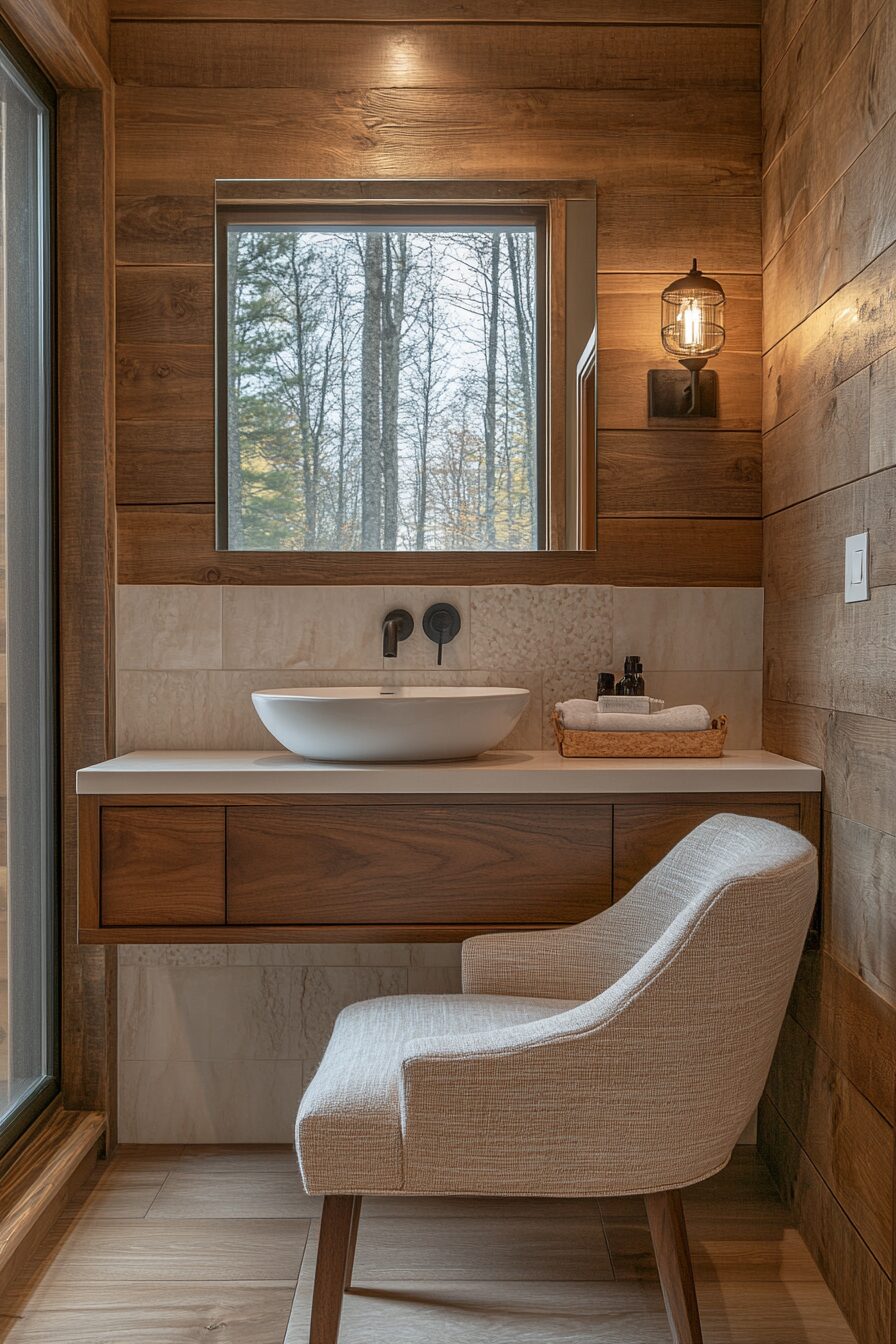 29 Little Cabin Bathroom Ideas to Maximize Space While Keeping it Cozy 4 little cabin bathroom