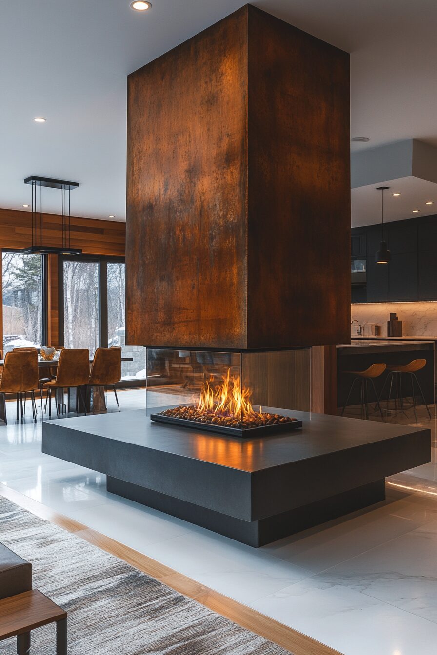 29 Modern Fireplace Ideas to Complement Any Room's Design 5 modern fireplace ideas
