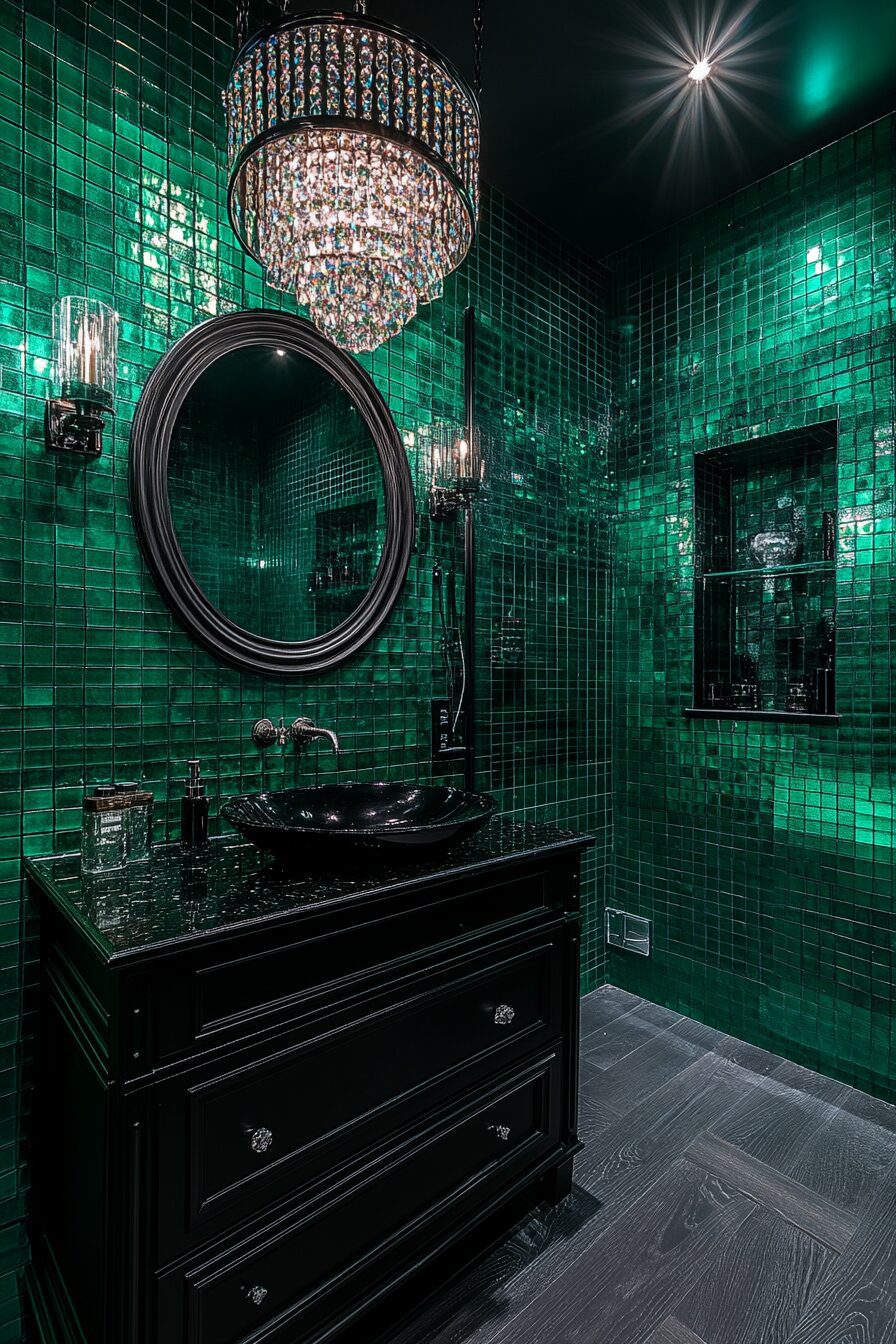 29 Green Bathroom Ideas to Create a Serene and Beautiful Bathroom Environment 5 green bathroom