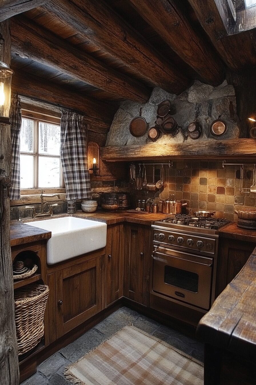 19 Rustic Kitchen Cabinets to Create the Perfect Blend of Style and Comfort 5 rustic kitchen cabinets