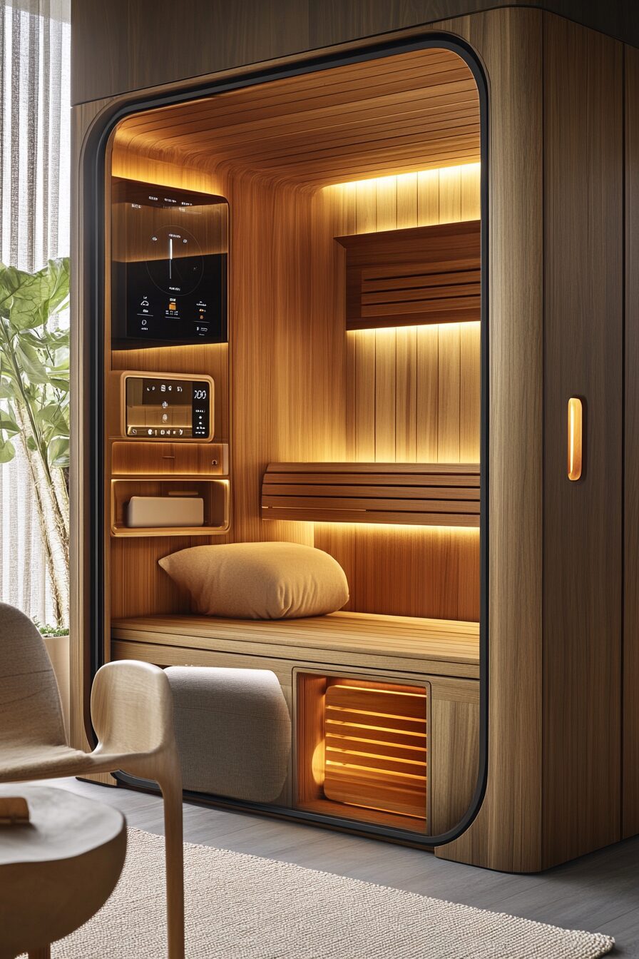 29 Sauna Ideas to Make Your Home Feel Like a Spa Escape 5 sauna ideas