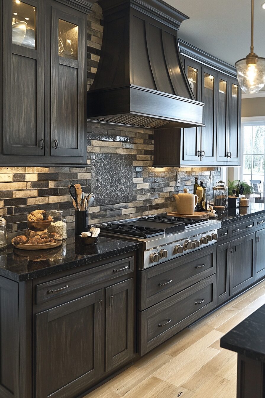 19 Hickory Kitchen Cabinets for a Rustic Yet Contemporary Culinary Hub 5 hickory kitchen cabinets