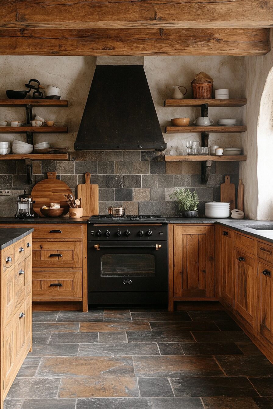 19 Oak Kitchen Cabinets to Add Character and Texture to Your Kitchen 5 oak kitchen cabinets