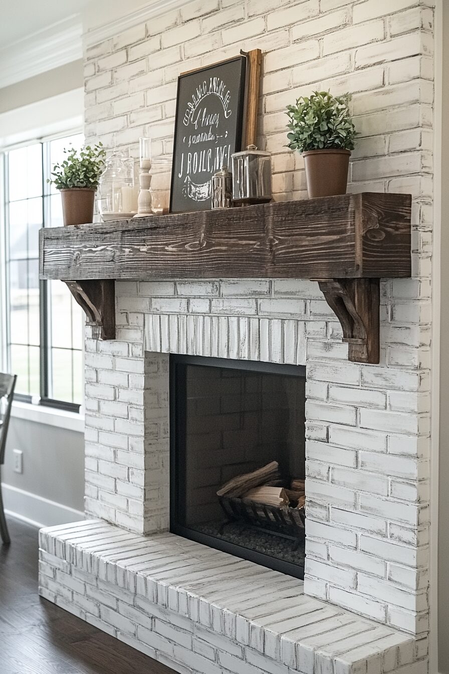 29 Farmhouse Fireplace Ideas to Bring Classic Warmth and Style into Your Space 5 Farmhouse Fireplace