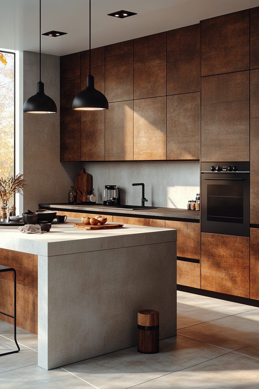 19 Brown Kitchen Cabinets for a Cozy and Timeless Kitchen Makeover 6 brown kitchen cabinets