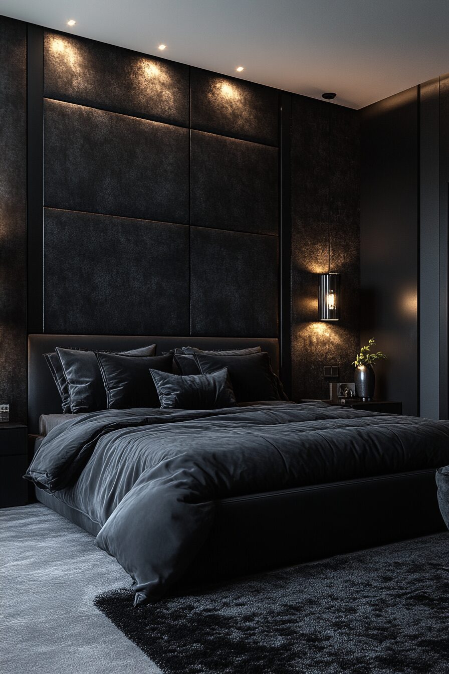 29 Black Bedroom Ideas to Create a Calming and Elegant Bedroom Vibe 6 black bedroom