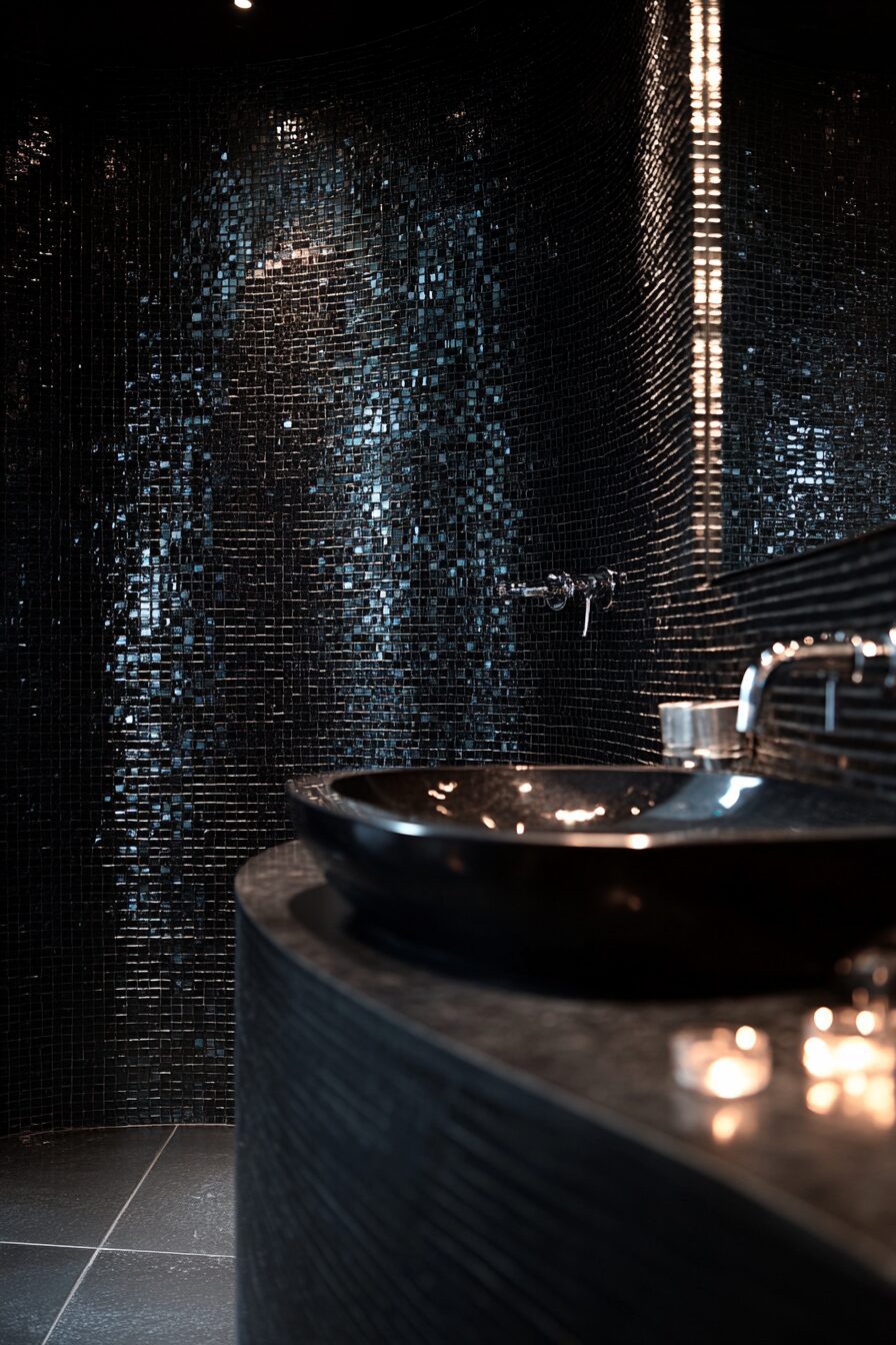 29 Black Bathroom Ideas for a Bold and Luxurious Bathroom Transformation 6 black bathroom
