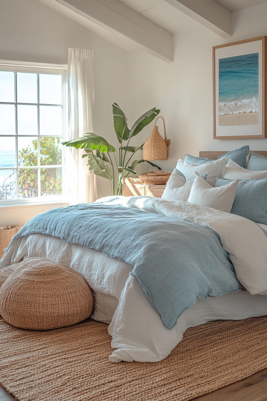 29 Beachy Room Inspo Ideas to Embrace a Cool and Casual Coastal Style 6 Beachy Room Inspo