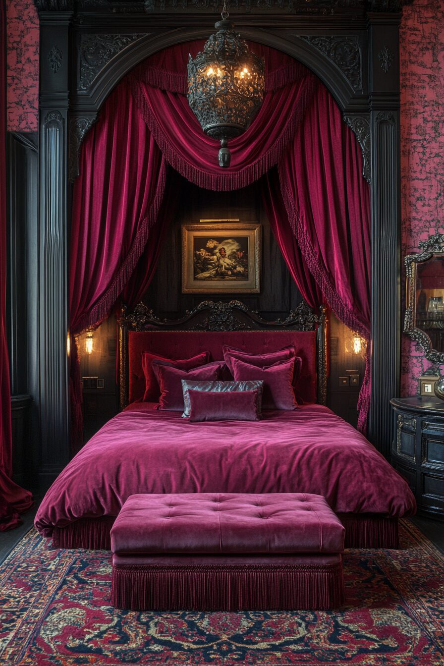 29 Small Maximalist Bedroom Ideas for a Fun and Eclectic Bedroom Makeover 6 Small Maximalist Bedroom