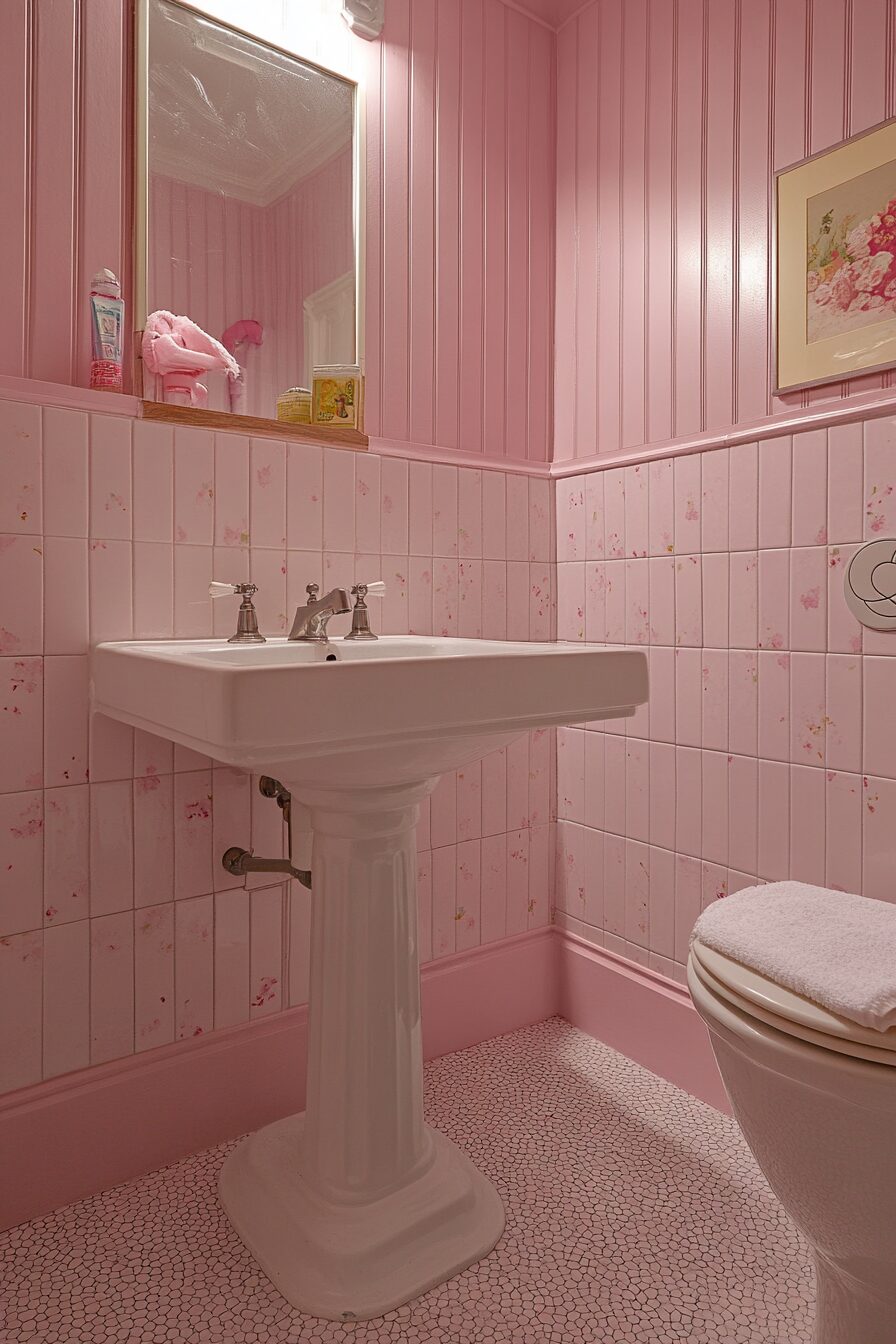 29 Small Bathroom Tile Ideas for a Fresh and Vibrant Bathroom Makeover 7 small bathroom tile ideas