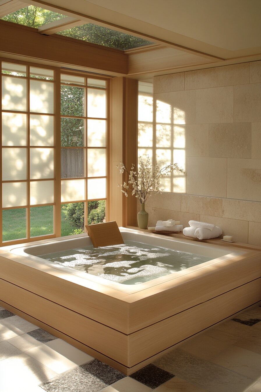 29 Japanese Bathroom Ideas to Bring a Touch of Zen and Beauty into Your Home 7 japanese bathroom